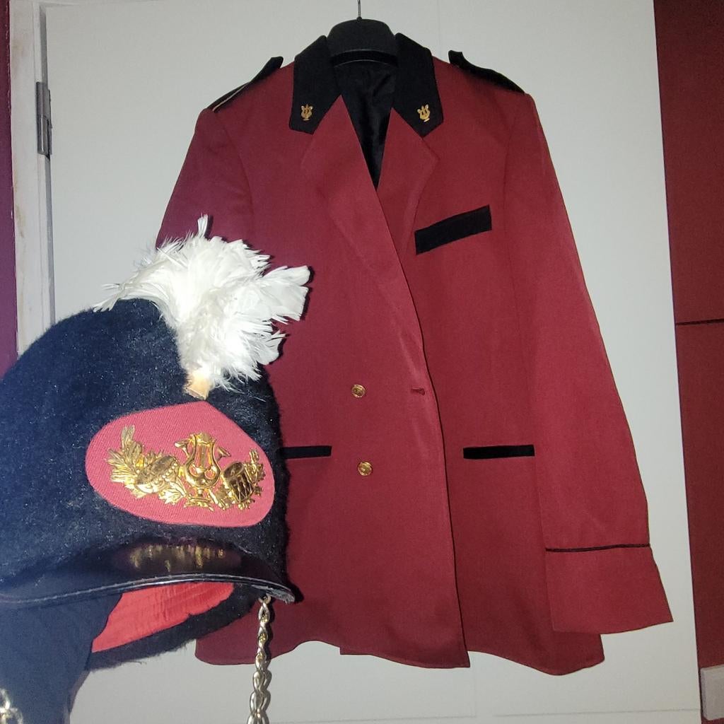 Heren blazer/uniform M incl. hoed, Ophalen of Verzenden, Gedragen