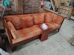 Art Deco Schuitema Bank met Bijzettafel, Ophalen, Gebruikt, Driepersoons, 75 tot 100 cm