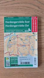 Wandelkaart Noorwegen  Hardangervidda Oost, Boeken, Atlassen en Landkaarten, Ophalen of Verzenden, Zo goed als nieuw, 2000 tot heden