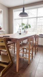 4 Børge Mogensen J39 eetkamerstoelen, Ophalen, Bruin, Vier, Hout