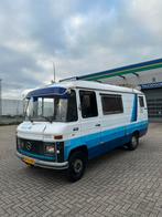 MERCEDES-BENZ L 407 DG CAMPER OLDTIMER BELASTINGVRIJ UKIEK!, Chemisch toilet, Mercedes-Benz, Particulier, Koelkast