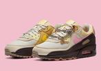 Nike air max 90 Cuban link velvet brown maat 40,5, Bruin, Nike, Ophalen of Verzenden, Sneakers of Gympen
