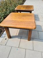 2 salontafels/ bijzettafels, Ophalen, Gebruikt, Rechthoekig