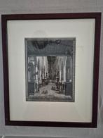 Oude en Nieuwe Kerck van binnen in te sien, Delft., Antiek en Kunst, Kunst | Schilderijen | Klassiek, Ophalen of Verzenden