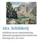 Schilderij Eric Heckel, Antiek en Kunst, Ophalen of Verzenden