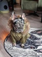 Hond/puppy dikke luxe groene jas 43 cm nieuw, Ophalen of Verzenden, Nieuw, Hondenjas