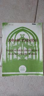 Bladmuziek orgel Johann Pachelbel 5 toccataas, Orgel, Gebruikt, Ophalen of Verzenden, Religie en Gospel