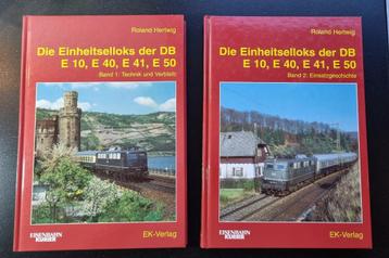 Die Einheits-Elloks E 10, E 40, E 41 und E 50. Band 1 & 2 beschikbaar voor biedingen
