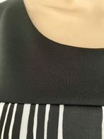 G245 Mart Visser maat 40=M jurk jurkje zwart/wit, Kleding | Dames, Maat 38/40 (M), Mart Visser, Zwart, Ophalen of Verzenden