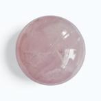 Bol Rozenkwarts  Diameter: 79 mm  Gewicht: 680 gram, Ophalen of Verzenden, Mineraal