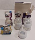 NIEUW: Avent Voedingsfles 2x60ml+2x125ml en Speen 0 mnd, Ophalen of Verzenden, Nieuw, Overige typen