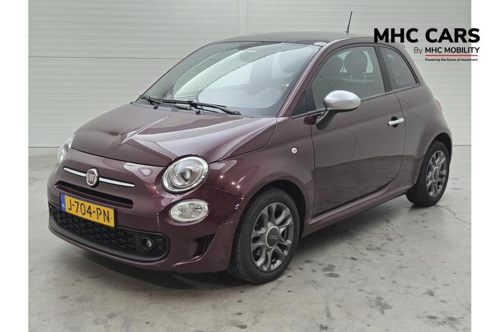 Fiat 500 1.0 Hybrid Rockstar | Leder | Carplay | Navi | Pano, Auto's, Fiat, Bedrijf, Te koop, ABS, Airbags, Airconditioning, Alarm