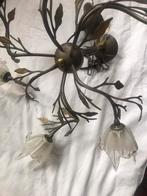 Sfeervolle kroonluchter met 6 lampjes, 40 watt, Huis en Inrichting, Lampen | Plafondlampen, Ophalen, Zo goed als nieuw