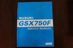 SUZUKI GSX 750F 1997 service manual GSX750 F handboek, Motoren, Handleidingen en Instructieboekjes, Suzuki
