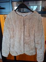 Bontjasje Ecru kort XL, Ophalen of Verzenden, Zo goed als nieuw, Maat 42/44 (L), Beige