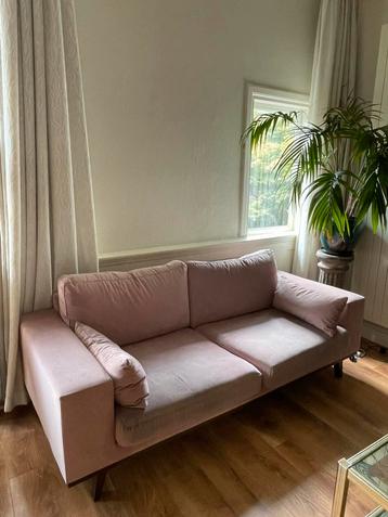 Roze 2 zitsbank