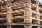 25+ Europallets te koop aangeboden, Doe-het-zelf en Verbouw, Hout en Planken, Ophalen, Gebruikt, 25 tot 50 mm, Pallet