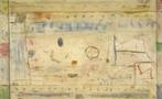 116. Aquarel Martin Tissing, "Sterrenveld", 2009, Ophalen of Verzenden