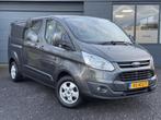 Ford Transit Custom 290 2.2 TDCI L2H1 Limited DC Dubbele Cab, Auto's, Voorwielaandrijving, Euro 5, 125 pk, Gebruikt