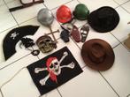 verkleedspullen piraat, cowboy en meer, haloween, Kinderen en Baby's, Carnavalskleding en Verkleedspullen, Ophalen, Gebruikt, Jongen of Meisje