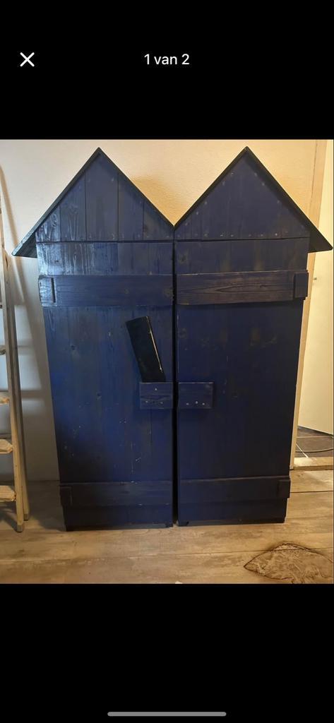 Huisjes Kledingkasten - Handgemaakt & Uniek!, Huis en Inrichting, Kasten | Kledingkasten, Gebruikt, 150 tot 200 cm, 100 tot 150 cm