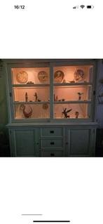 Mooie witte buffet kast, Ophalen, 200 cm of meer, 150 tot 200 cm, Zo goed als nieuw