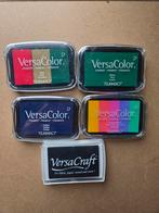 VersaColor en VersaCraft Stempelinkt Set, Ophalen of Verzenden, Nieuw, Inkt, Foam of Stempelhouder