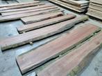 Harthouten schaaldelen | Azobe | Gedroogd | Meubelhout, Tuin en Terras, Palen, Balken en Planken, Ophalen of Verzenden