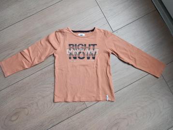 K204 Oranje shirt Koko Noko maat 110 beschikbaar voor biedingen