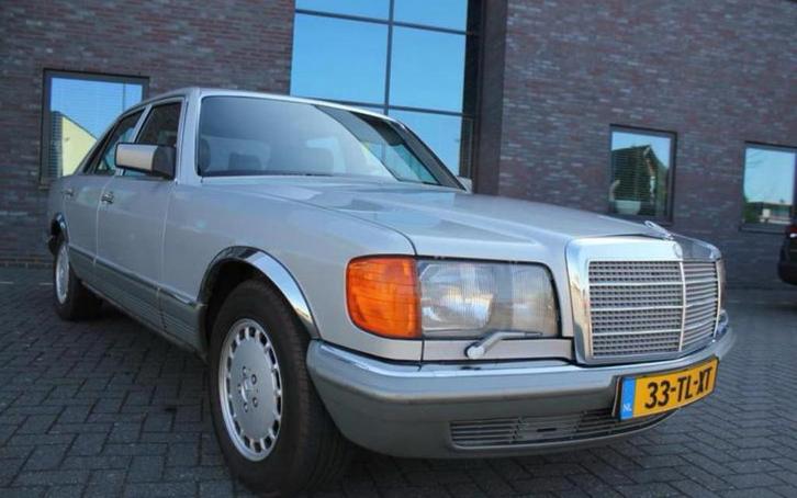 Mercedes-Benz S-Klasse 5.0 500 SE AUT 1985 Grijs, Auto's, Mercedes-Benz, Bedrijf, S-Klasse, Benzine, Sedan, Automaat, Geïmporteerd