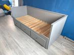 Ikea Hemnes bed, Huis en Inrichting, Slaapkamer | Bedden, 80 cm, Grijs, Zo goed als nieuw, Hout
