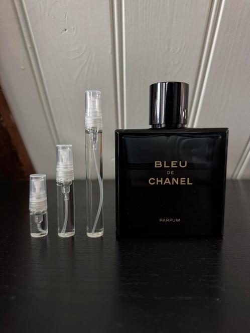 Bleu de Chanel Parfum, Chanel, Verzamelen, Parfumverzamelingen, Zo goed als nieuw, Miniatuur, Ophalen of Verzenden