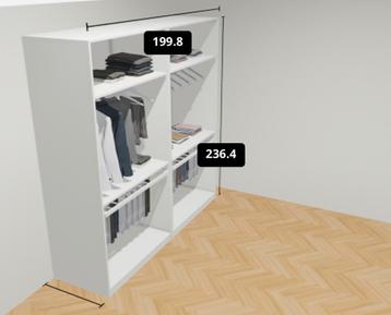 2x IKEA Pax Kasten 100x58x236 beschikbaar voor biedingen