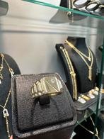 14K Gouden Rolex Ring - Massief & Stijlvol, Sieraden, Tassen en Uiterlijk, 19 tot 20, Heer, Ophalen of Verzenden, Zo goed als nieuw