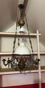 Antieke hangende olielamp, Antiek en Kunst, Ophalen
