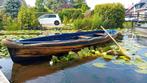 Houten roeiboot ongeveer 80 jaar oud, Watersport en Boten, Ophalen, Gebruikt, Hout, Met roeispanen of peddels