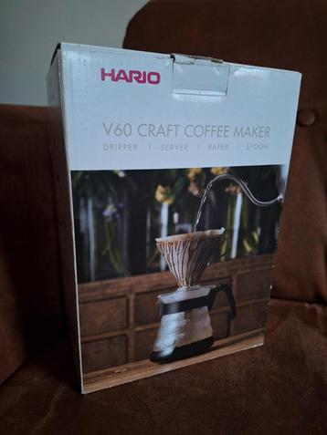 Hario V60 craft coffee maker, dripper