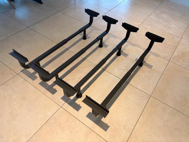 Auping onderstel, onderzetpoten, poten 70-100cm verstelbaar, Huis en Inrichting, Slaapkamer | Matrassen en Bedbodems, Zo goed als nieuw