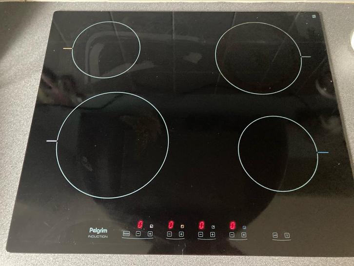 Inductiekookplaat Pelgrim, Witgoed en Apparatuur, Kookplaten, Zo goed als nieuw, Inbouw, Inductie, 4 kookzones, Ophalen
