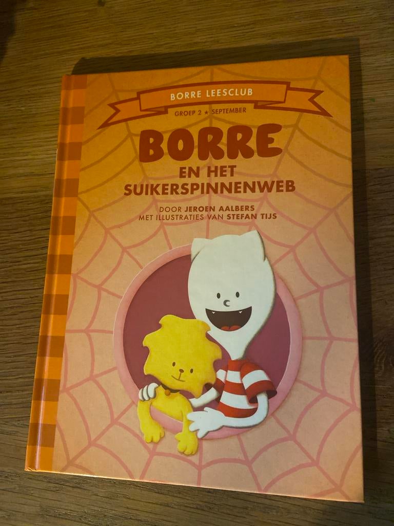 Jeroen Aalbers - Borre en het suikerspinnenweb, Fictie algemeen, Ophalen of Verzenden, Zo goed als nieuw, Jeroen Aalbers