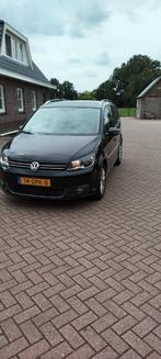Volkswagen Touran 1.4 TSI 103KW Dsg7 2013 Zwart, Auto's, Euro 5, 15 km/l, 74 €/maand, Zwart