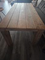 Steigerhouten eettafel, Ophalen, Gebruikt, 50 tot 100 cm, Steigerhout