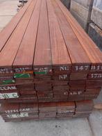 Azobe hardhouten  planken  palen  vlonder terras, Ophalen, Nieuw, Hout