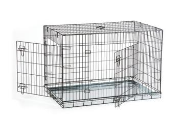 Beeztees – Hondenbench – 2 Deurs – Zwart – 109x69x75 cm beschikbaar voor biedingen