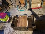 peuter tafel met 2 bankjes met opberg ruimte, Niet ingevuld, Gebruikt, Niet ingevuld, Ophalen of Verzenden