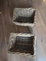 Rieten manden, Huis en Inrichting, Ophalen, Zo goed als nieuw, Rechthoekig, Riet