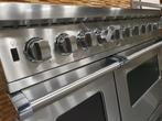 🔥Luxe Fornuis Viking 121cm RVS 2 elektrische ovens 8 pits, 60 cm of meer, Ophalen of Verzenden, Zo goed als nieuw, Energieklasse A of zuiniger