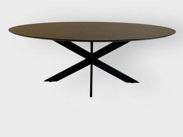 Ovale eettafel Italian Stone Decolegno 190x110 beschikbaar voor biedingen