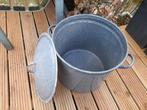Emaille wasketel met deksel, Ophalen