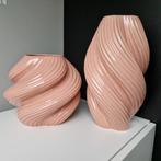 Roze vazen van H&M, Huis en Inrichting, Woonaccessoires | Vazen, Ophalen, Overige kleuren, Minder dan 50 cm, Glas